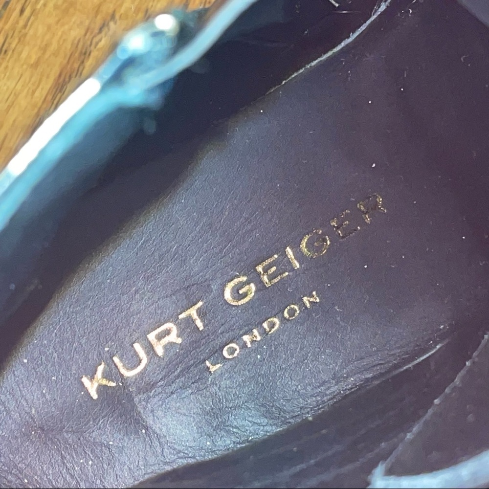 Black Patent Leather Ankle Boots by Kurt Geiger - Picture 9 of 9